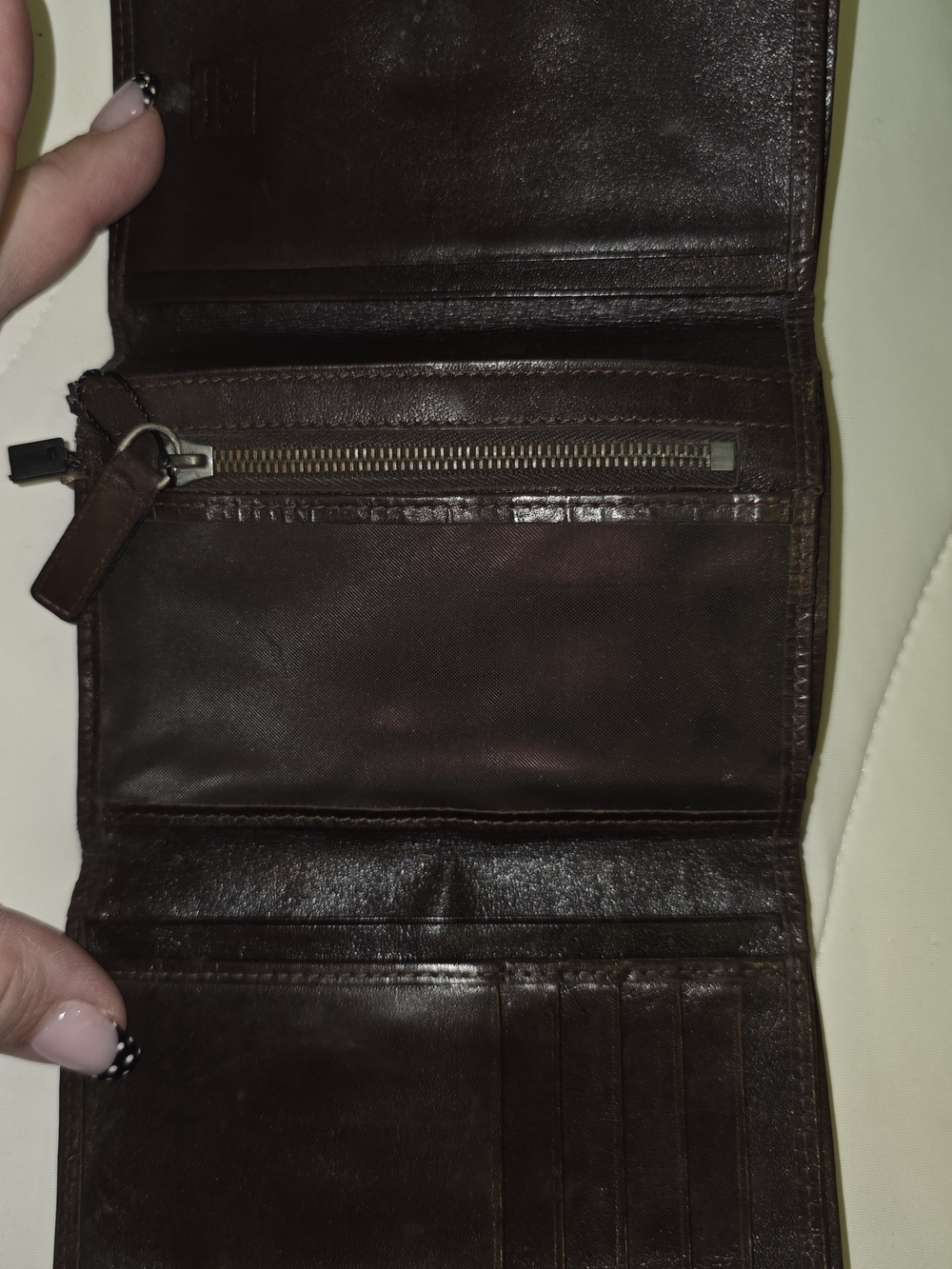 Fendi Brown Monogram Zucca Wallet - Picture 3 of 4